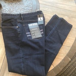 NWT Five Four Raw Jeans Dark Denim Size 34